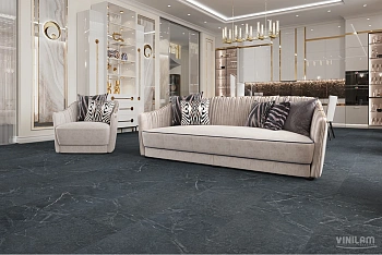 Кварцвиниловый ламинат CERAMO VINILAM GLUE 91909 Ионический Мрамор Glue